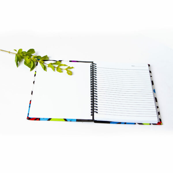 African Print Note Book - Image 3